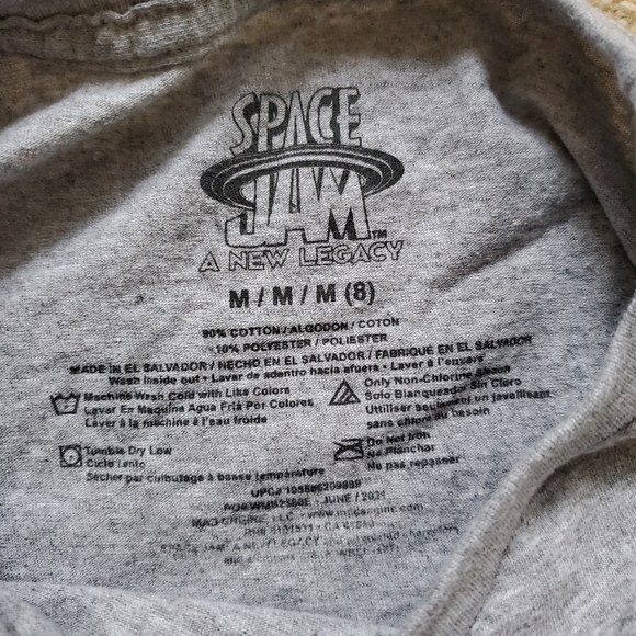 Children's Space Jam A New Legacy Size Medium 8 Lebron James - Picture 5 of 5